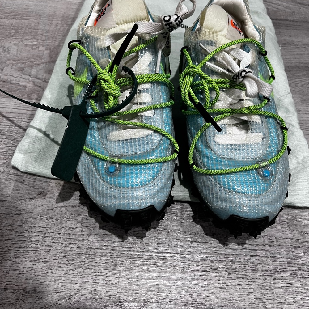 Off-White x Wmns Waffle Racer ‘Vivid Sky’